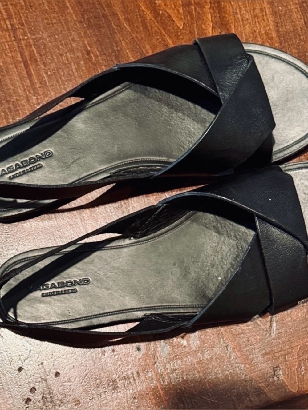Black Women's Vagabond Sandals
